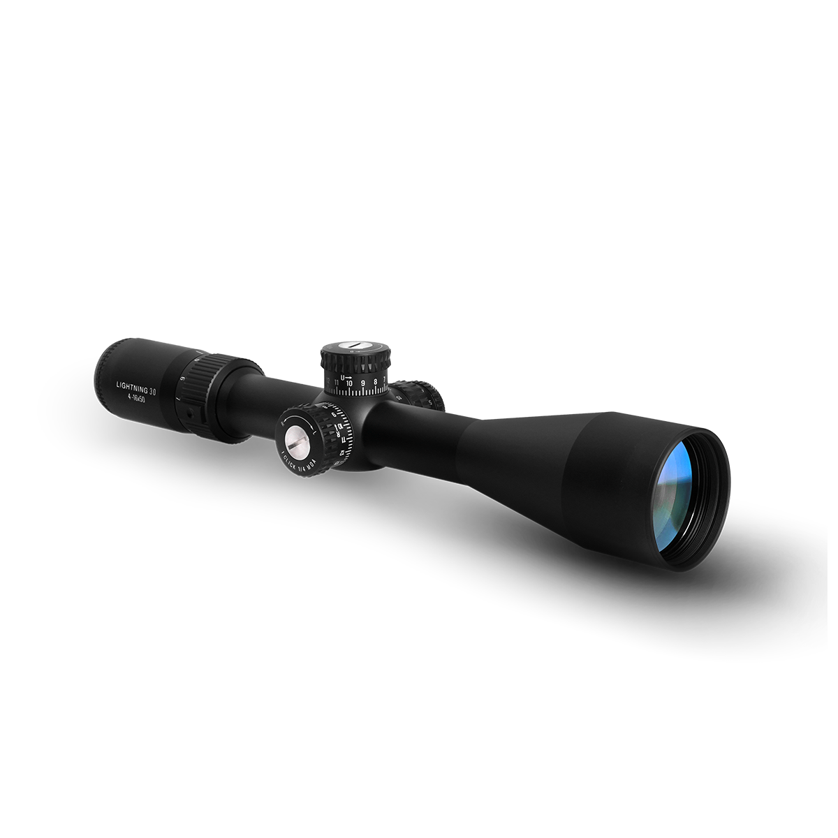WULF Lightning 30 4-16x50 SFP Illuminated 1/4MOA Side Focus 30mm Rifle Scope